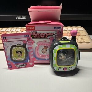 Miniso Powerpuff Girls Hotline Collection Pendant Blind Box (Buttercup #2)